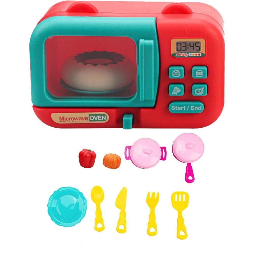 BRINCANDO DE CASINHA MICROONDAS DIVERTIDO DO CHEF HOMEPLAY (UNIDADE) - imagem 3