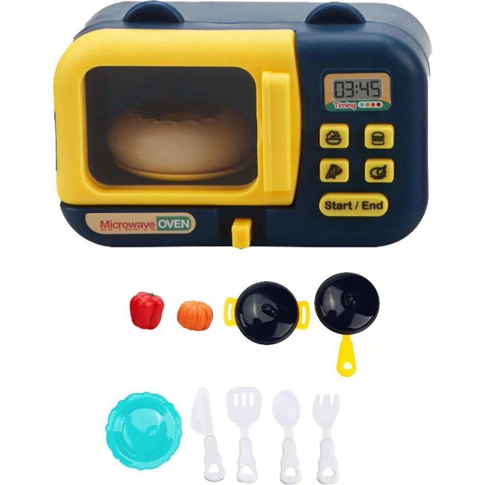 BRINCANDO DE CASINHA MICROONDAS DIVERTIDO DO CHEF HOMEPLAY (UNIDADE) - imagem 4