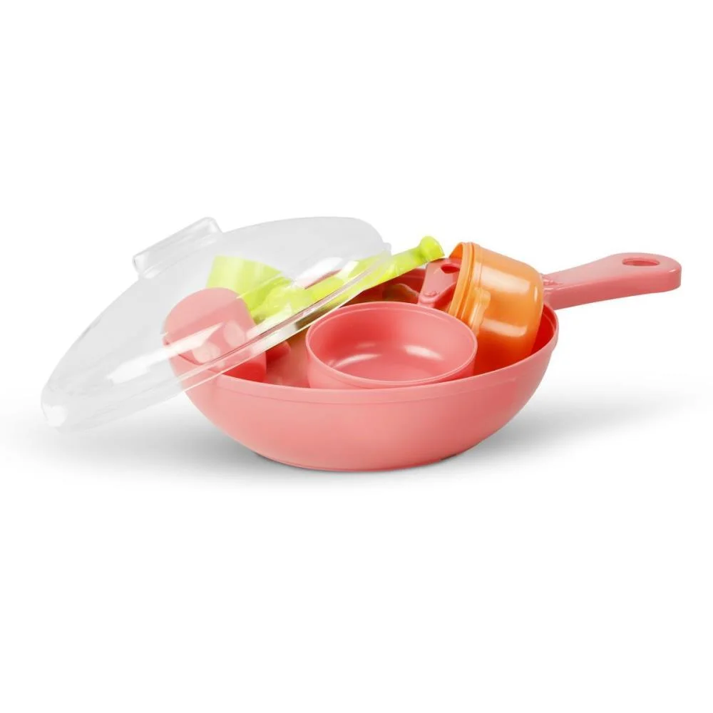 BRINCANDO DE CASINHA FRIGIDEIRA C/ACESSORIOS (S) ROMA (UNIDADE) - imagem 8