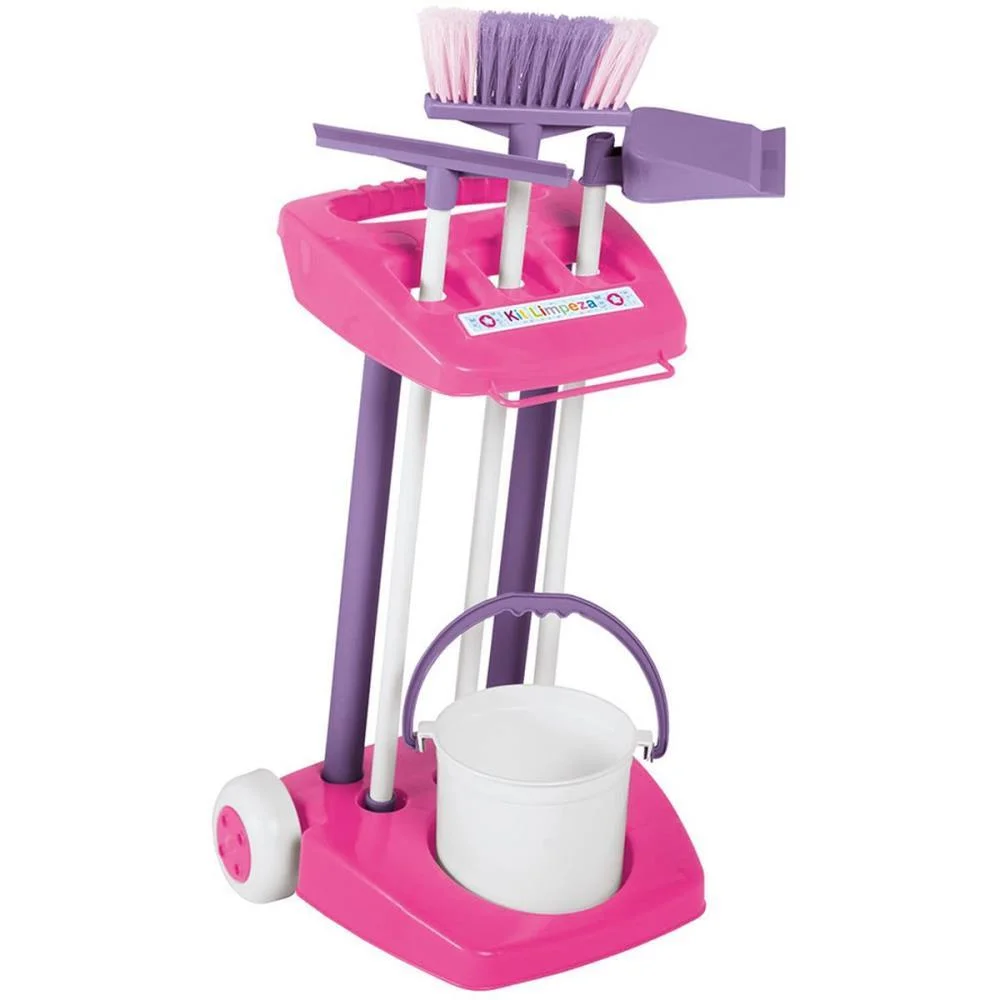 BRINCANDO DE CASINHA KIT LIMPEZA COMPLETO TATETI (UNIDADE) - imagem 2