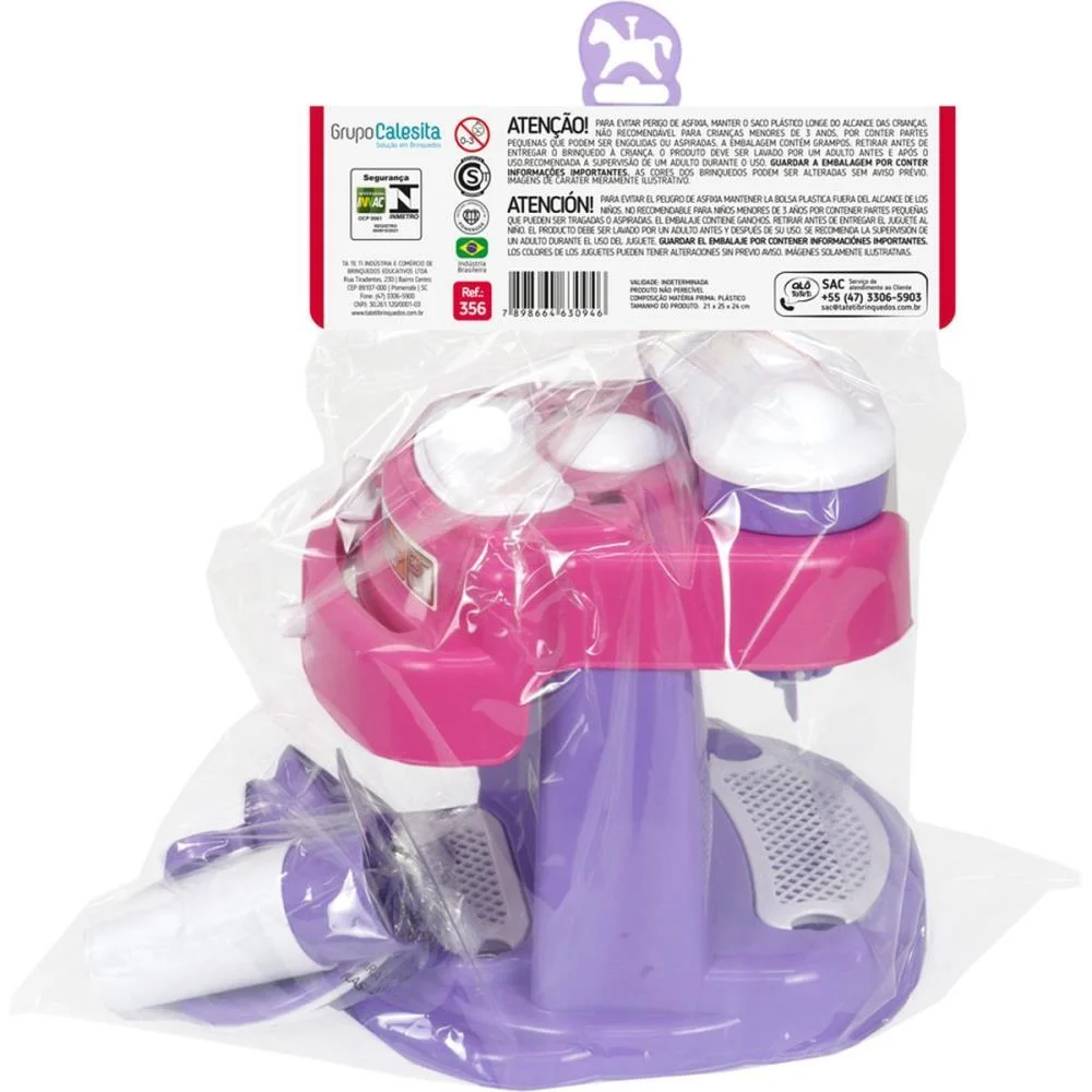 BRINCANDO DE CASINHA MAQUINA DE SUCO E CAFE TATETI (UNIDADE) - imagem 5