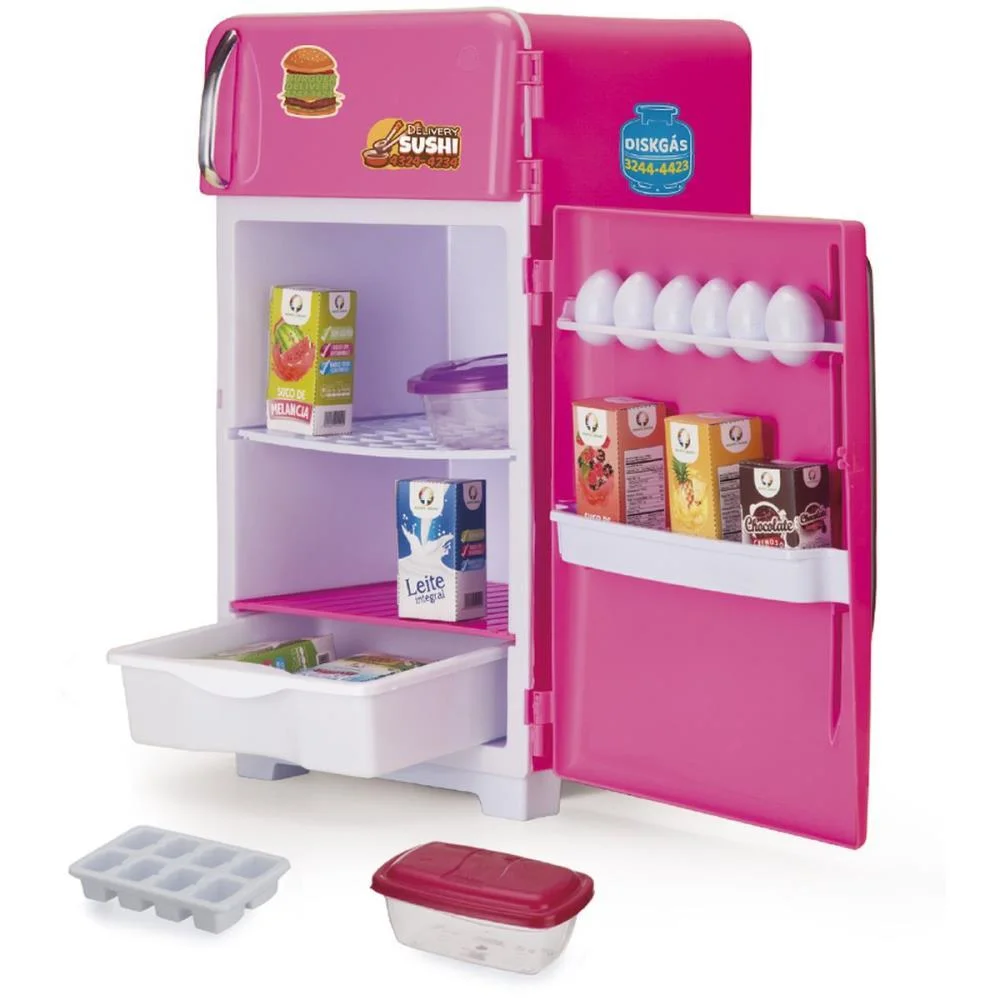 BRINCANDO DE CASINHA GELADEIRA INFANTIL MONTE LIBANO (UNIDADE) - imagem 3