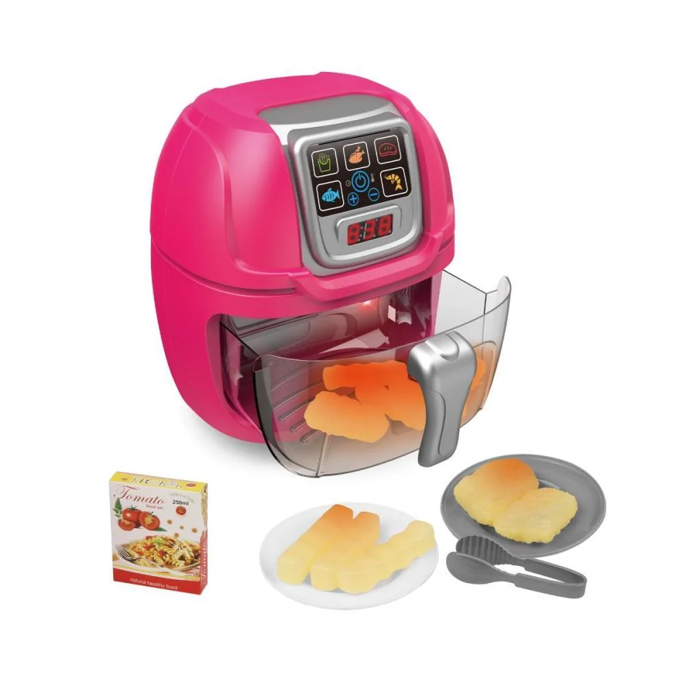 BRINCANDO DE CASINHA FRITADEIRA ELETRICA SOM/LUZ DM TOYS (UNIDADE) - imagem 4