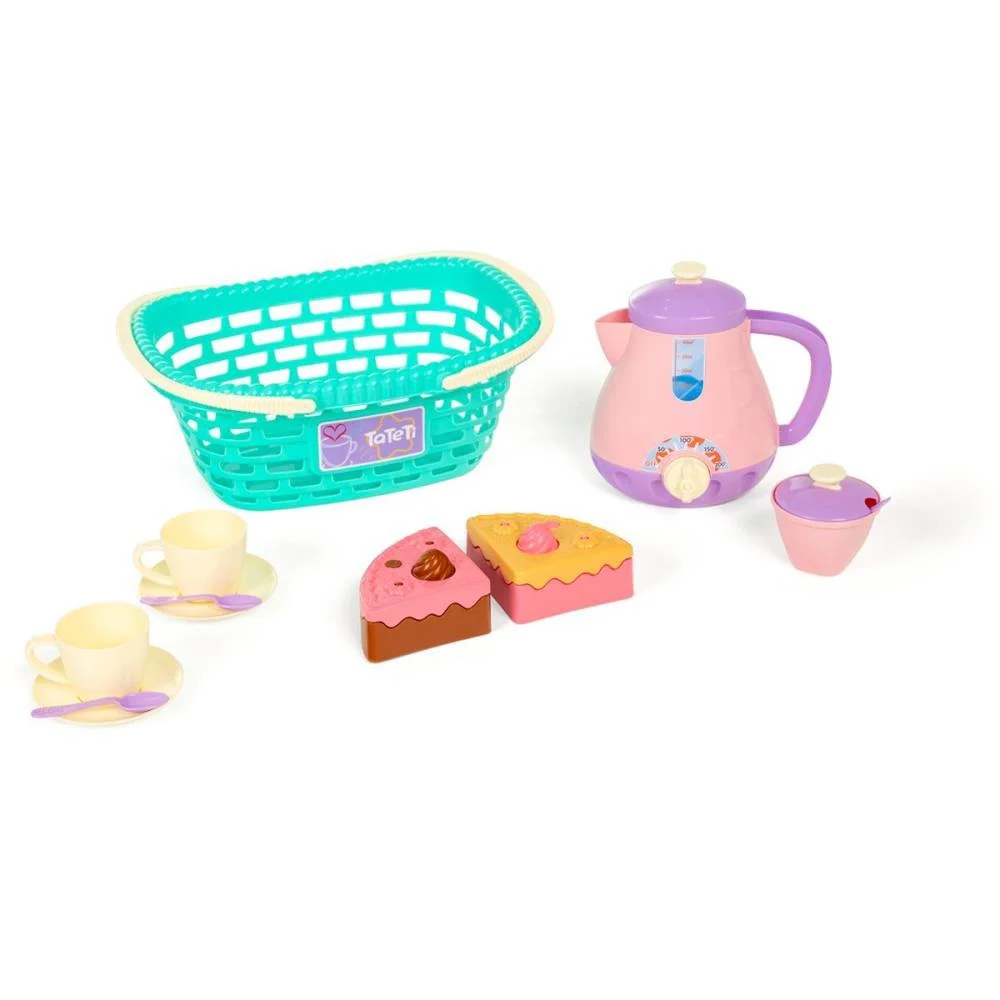 BRINCANDO DE CASINHA HORA DO CAFE C/ ACESSORIOS TATETI (UNIDADE) - imagem 2