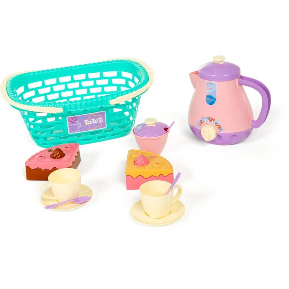 BRINCANDO DE CASINHA HORA DO CAFE C/ ACESSORIOS TATETI (UNIDADE) - imagem 4