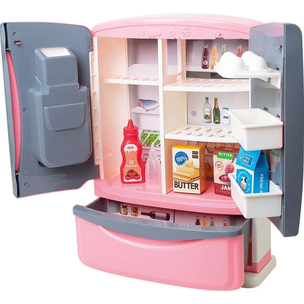BRINCANDO DE CASINHA GELADEIRA SOM/LUZ/FUMACA 37CM SAMBA TOYS (UNIDADE) - imagem 3