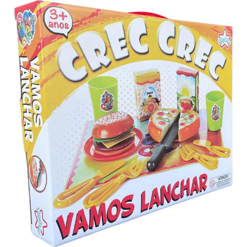 BRINCANDO DE CASINHA CREC CREC VAMOS LANCHAR BIG STAR (UNIDADE) - imagem 7