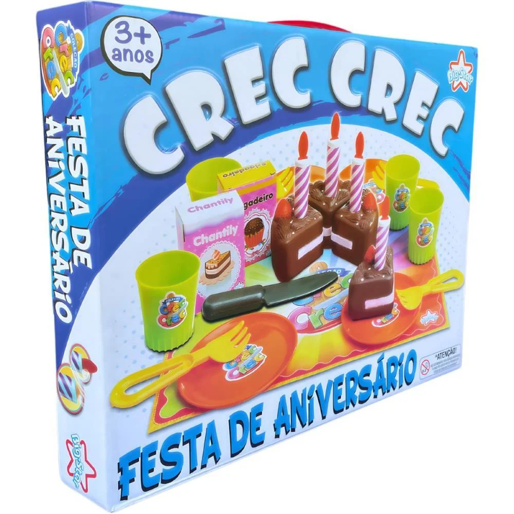 BRINCANDO DE CASINHA CREC-CREC FESTA DE ANIVERSARIO BIG STAR (UNIDADE) - imagem 6