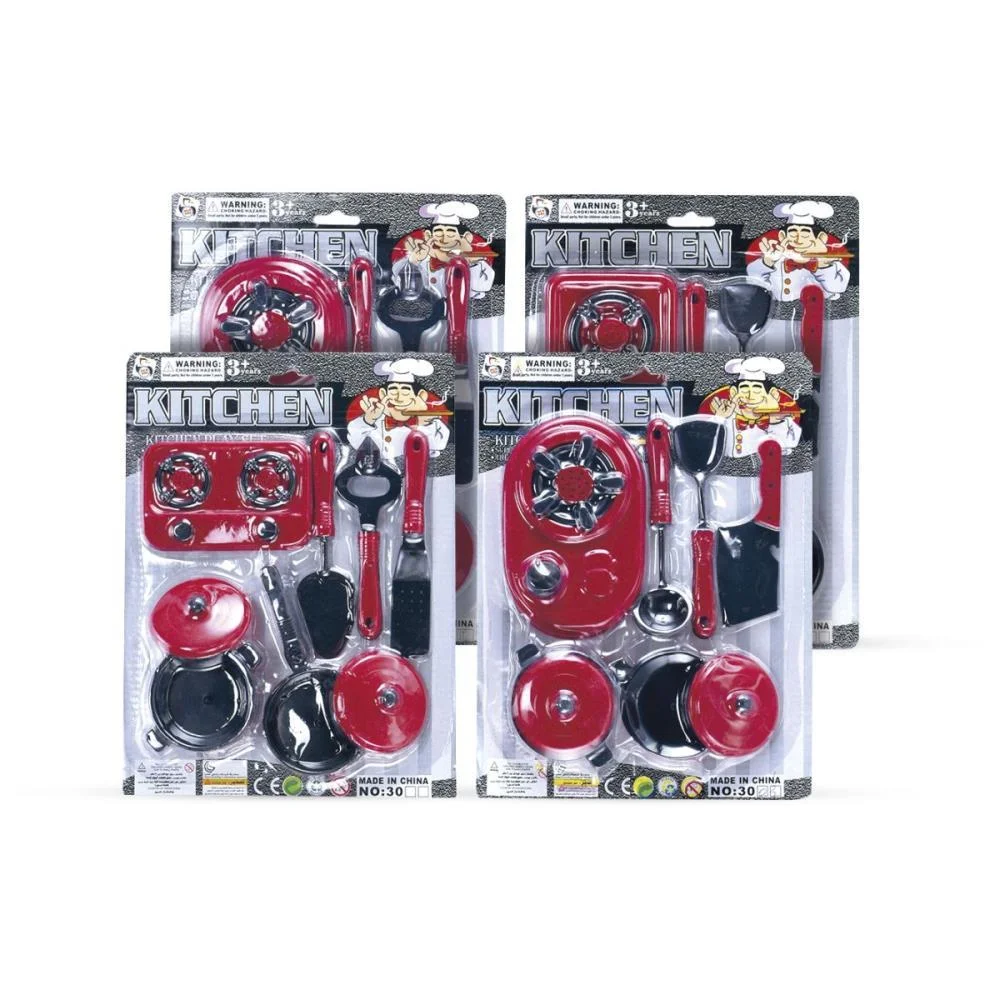 BRINCANDO DE CASINHA KIT COZINHA RED PEQUENO 4MOD. PICA PAU (UNIDADE) - imagem 4