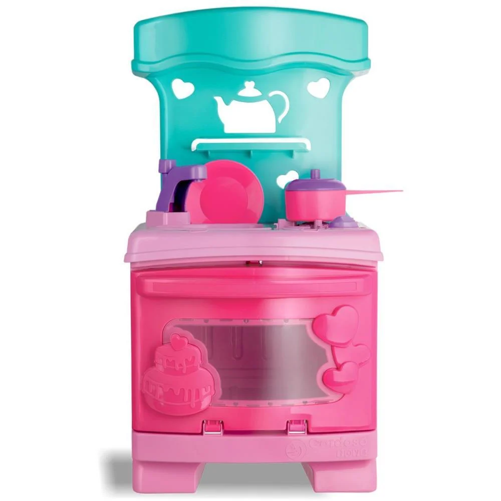 BRINCANDO DE CASINHA COZINHA SONHO DE MENINA 49CM CARDOSO TOYS (UNIDADE) - imagem 3