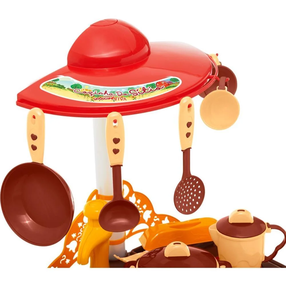 BRINCANDO DE CASINHA COZINHA DO SITIO COMPLETA TATETI (UNIDADE) - imagem 5