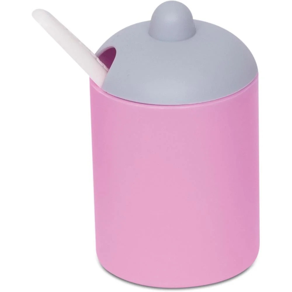 BRINCANDO DE CASINHA JOGO DE CHA BABY GOURMET ROSA MERCO TOYS (UNIDADE) - imagem 5