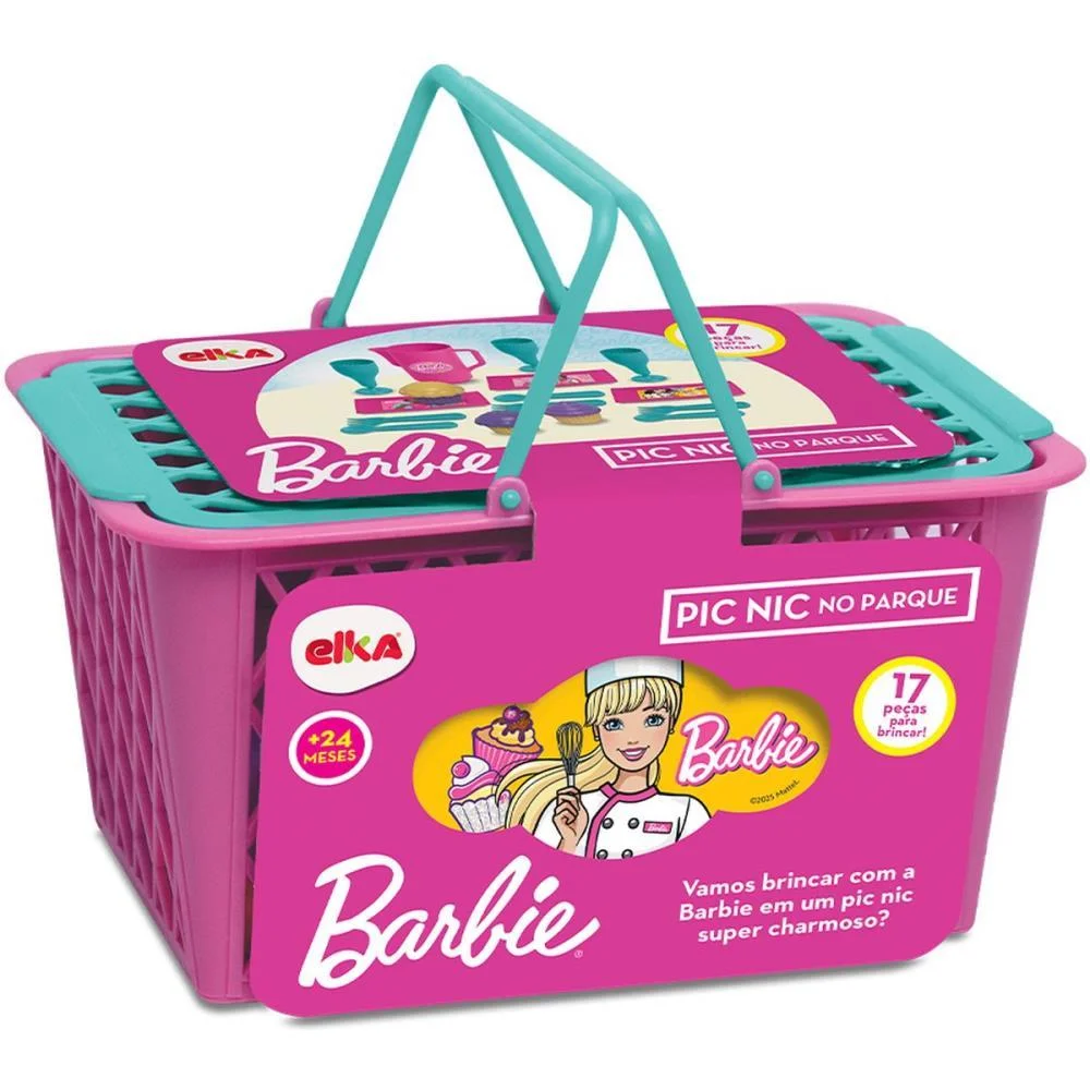 BRINCANDO DE CASINHA BARBIE PIC NIC NO PARQUE ELKA (UNIDADE) - imagem 2