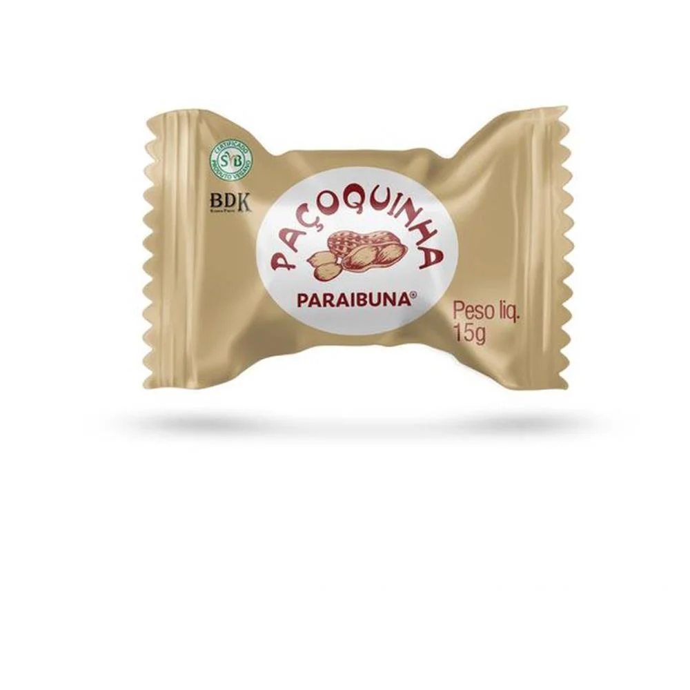 DOCE PACOQUINHA 15G. BANANINHA PARAIBUNA (DP.C/36) - imagem 3