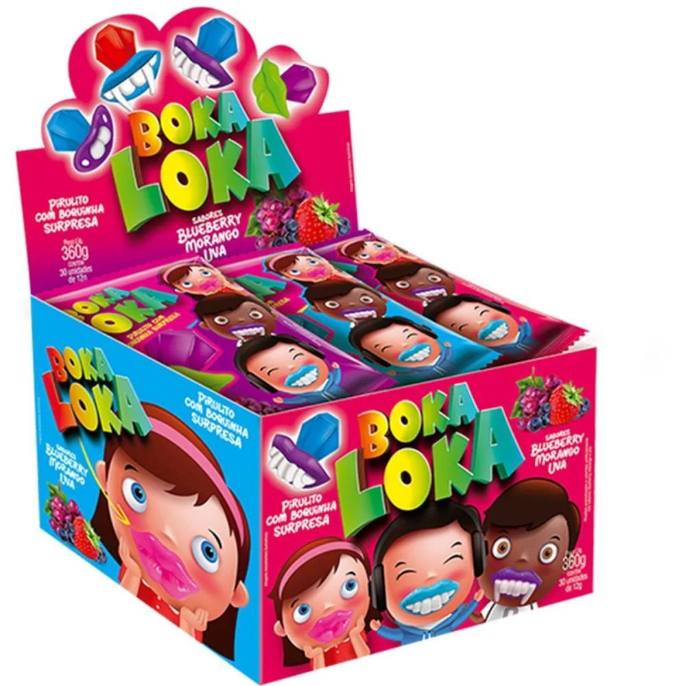 DOCE PIRULITO BOKA LOCA DANILLA FOODS (DP.C/30) - imagem 2