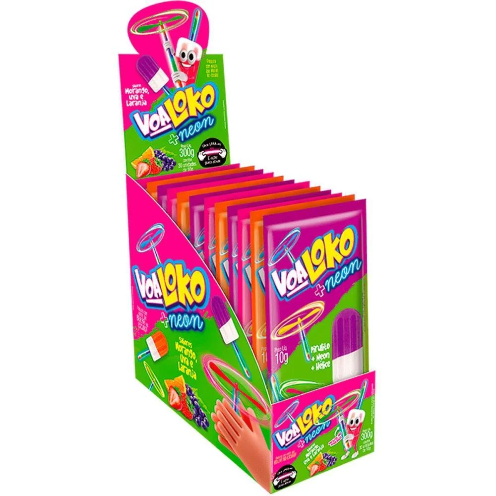 DOCE DIP LOKO VOA NEON DANILLA FOODS (DP.C/30) - imagem 5