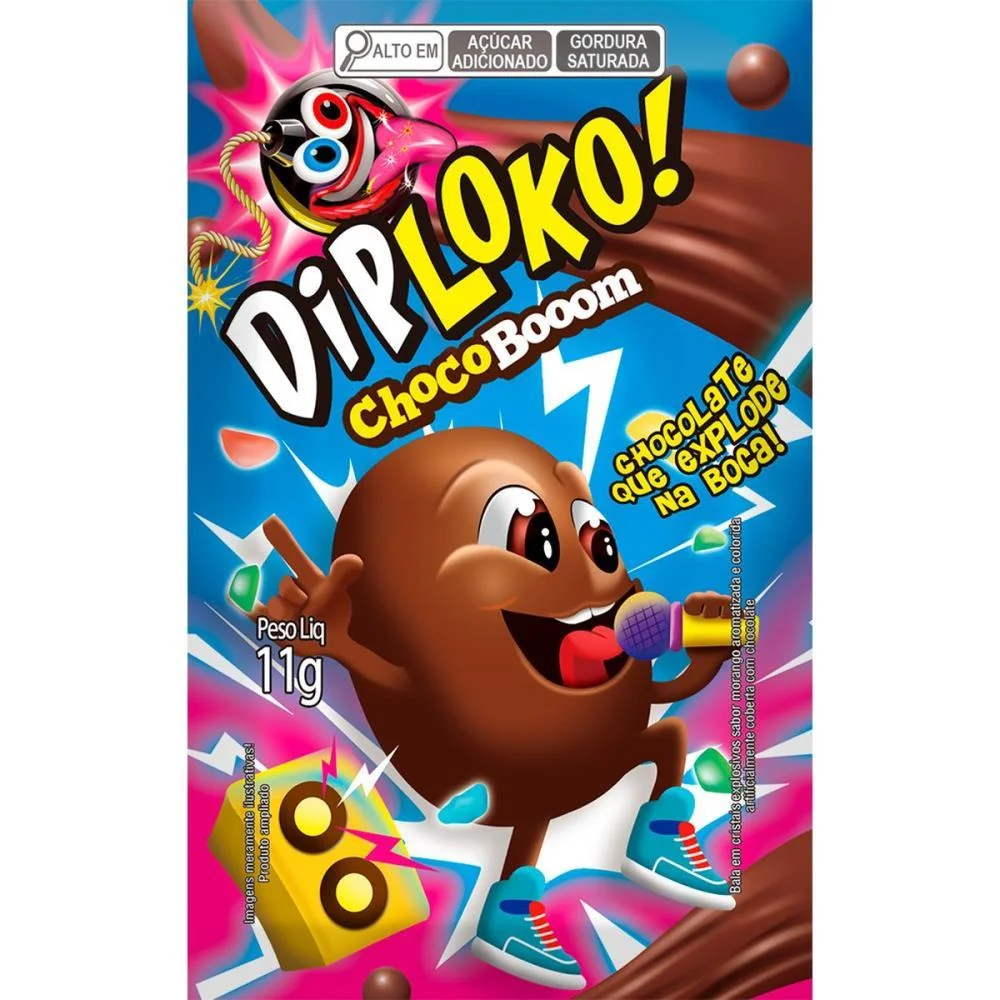 DOCE DIP LOKO CHOCO BOOM DANILLA FOODS (DP.C/15) - imagem 3