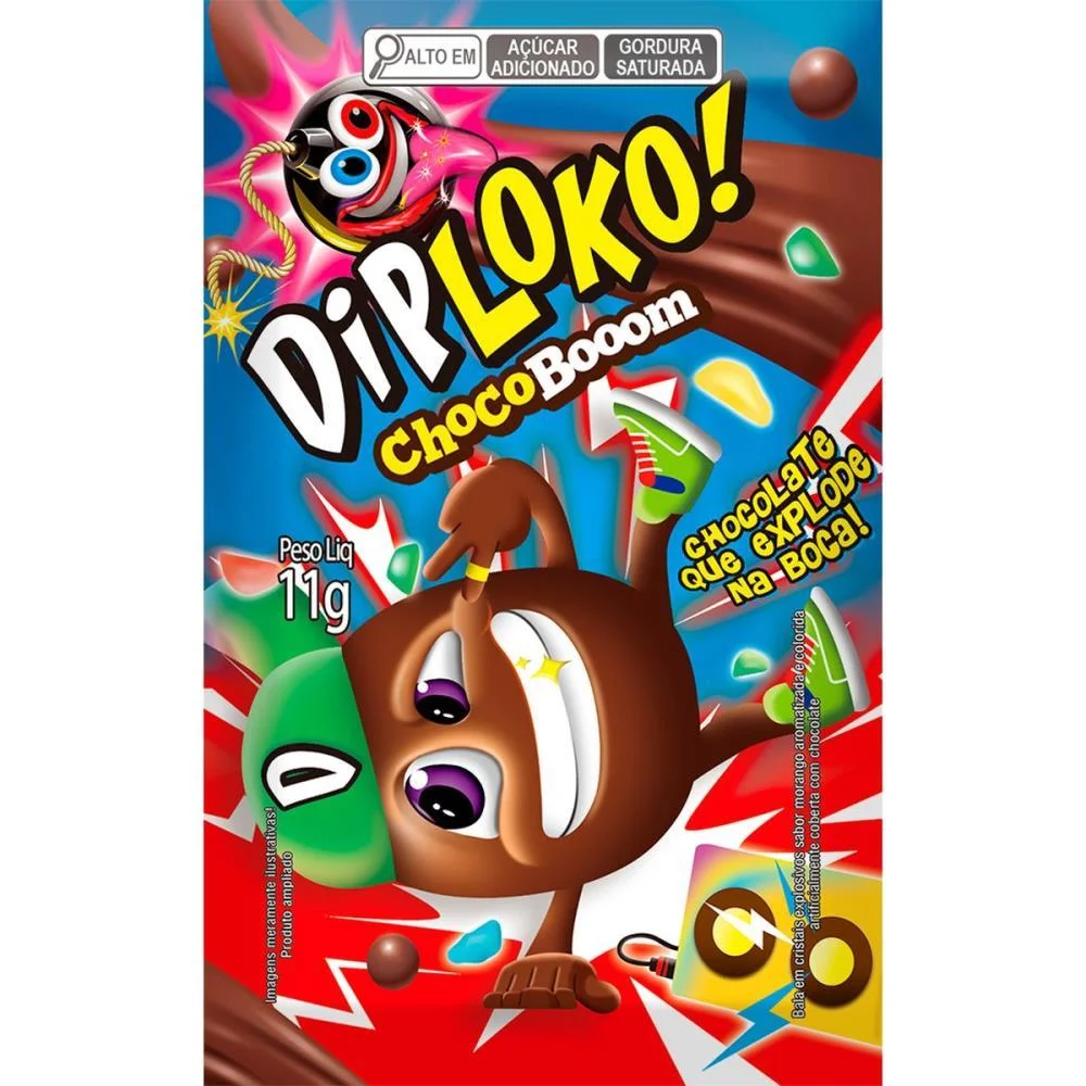 DOCE DIP LOKO CHOCO BOOM DANILLA FOODS (DP.C/15) - imagem 4