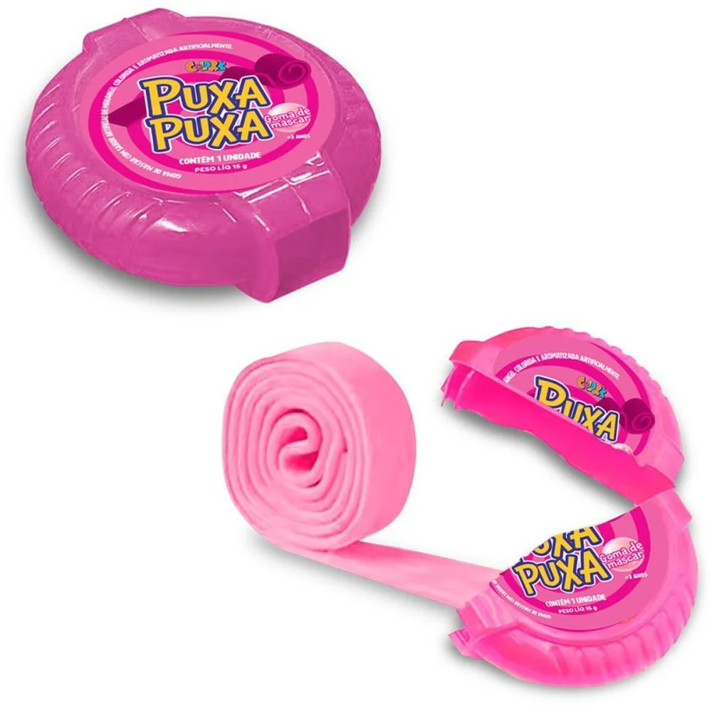 DOCE PUXA PUXA GOMA DE MASCAR MORAN COLORE (DP.C/24) - imagem 3