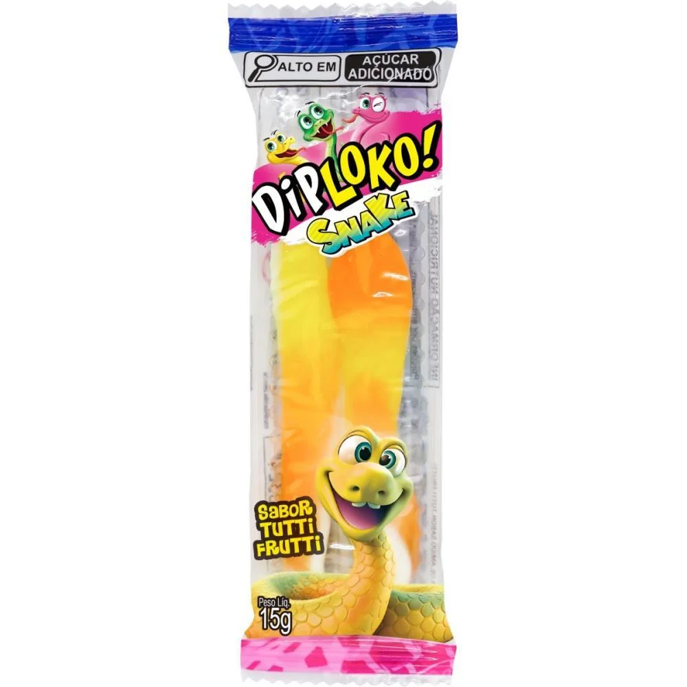 DOCE SNAKE DANILLA FOODS (DP.C/24) - imagem 4