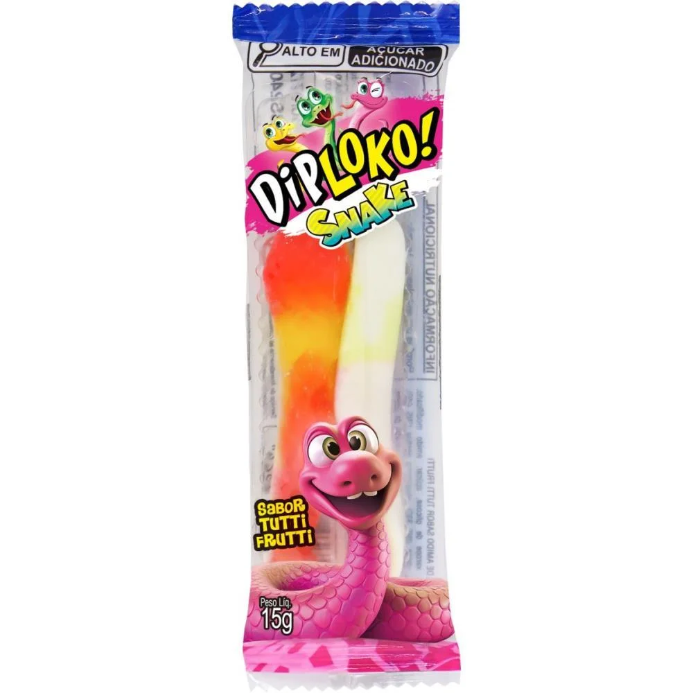 DOCE SNAKE DANILLA FOODS (DP.C/24) - imagem 6