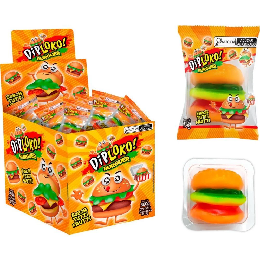 DOCE BURGUER DANILLA FOODS (DP.C/24) - imagem 3