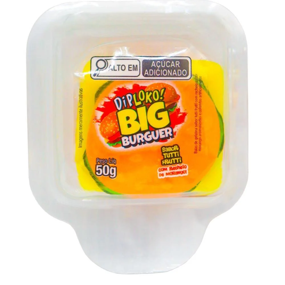 DOCE BIG BURGUER DANILLA FOODS (DP.C/06) - imagem 4