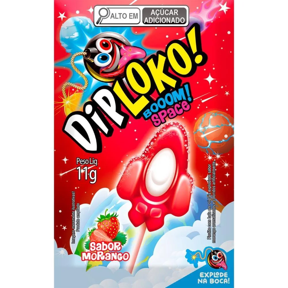 DOCE DIP LOKO BOOM SPACE DANILLA FOODS (DP.C/15) - imagem 4