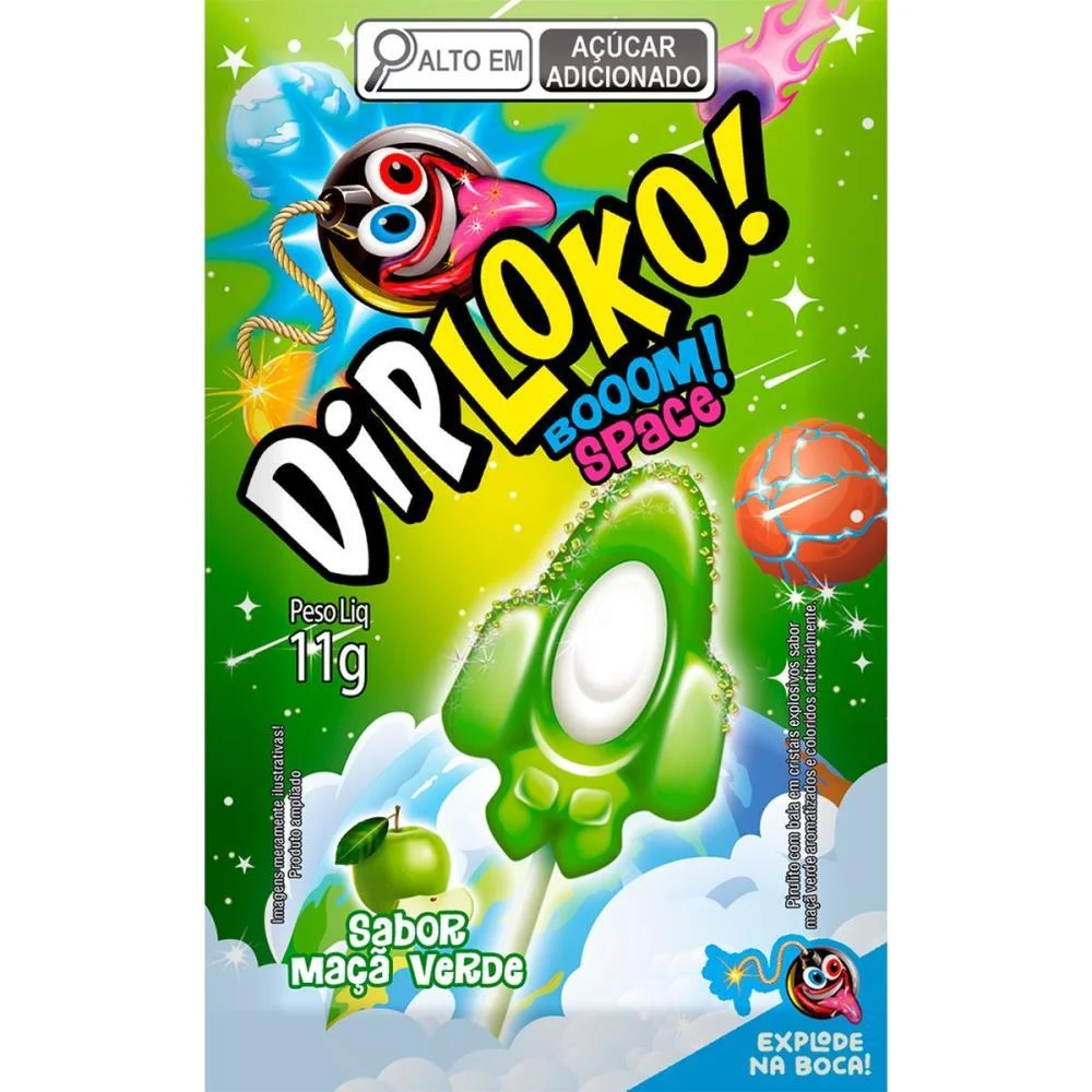 DOCE DIP LOKO BOOM SPACE DANILLA FOODS (DP.C/15) - imagem 5