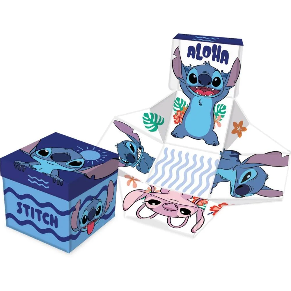 EMBALAGEM PARA DOCES STITCH CAIXA EXPLOSAO 12X12CM FESTCOLOR (PCT.C/03) - imagem 3