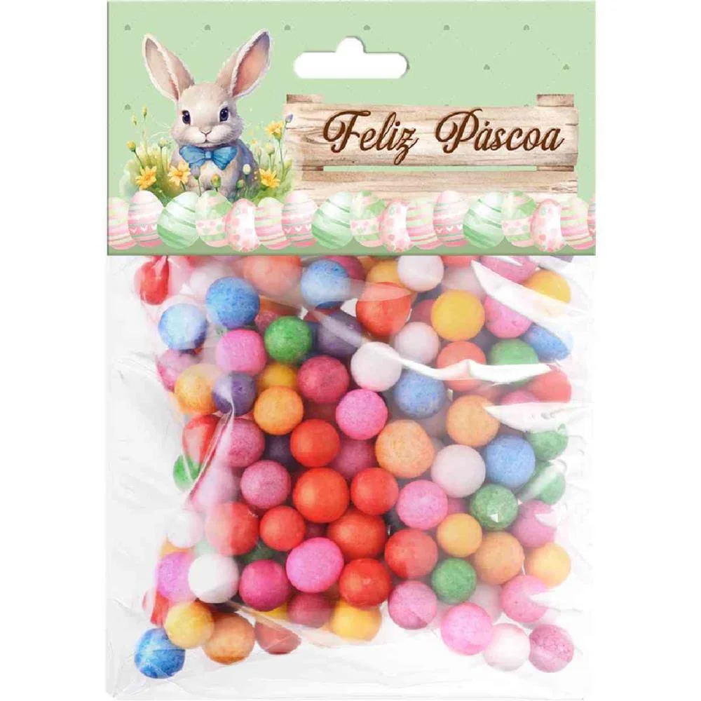 EMBALAGEM PARA DOCES PASCOA RABBIT KIT EMB.FACIL FESTCOLOR (PCT.C/06) - imagem 3