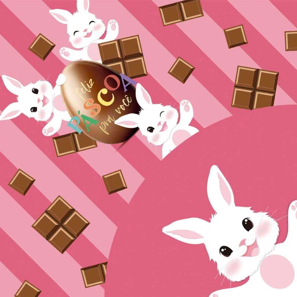 EMBALAGEM P/OVO DE PASCOA 35X35CM.EXPRESS FELICITA LOLA CROMUS (PCT.C/25) - imagem 3