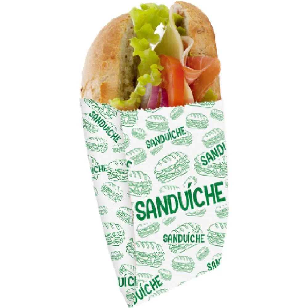 EMBALAGEM PARA ALIMENTOS SACO FUNDO SANDUICHE 14X13,5X5 FESTCOLOR (PCT.C/100) - imagem 3