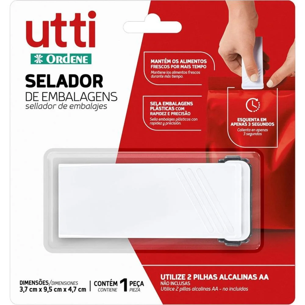 ORGANIZADOR DE COZINHA SELADOR DE EMBALAGEM ORDENE (UNIDADE) - imagem 7