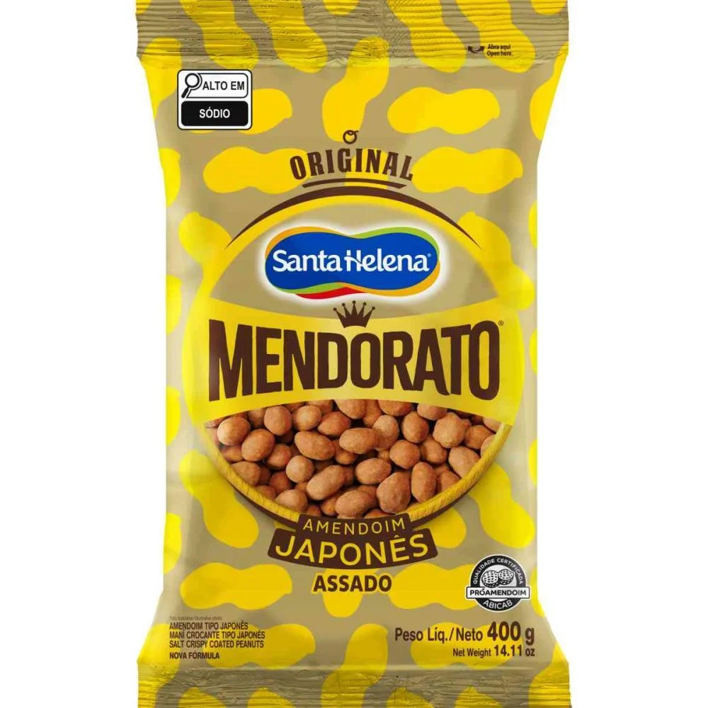 AMENDOIM MENDORATO 400G SANTA HELENA (UNIDADE) - imagem 2
