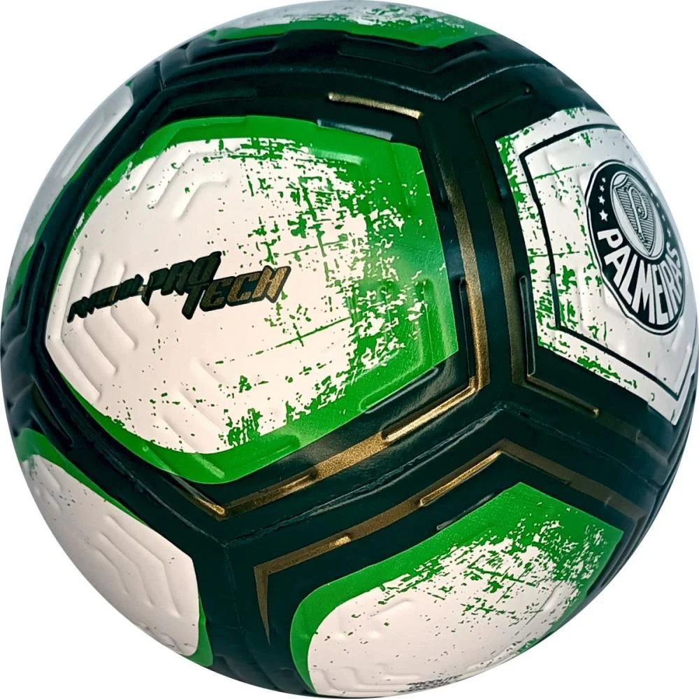 BOLA DE FUTEBOL PALMEIRAS PVC/PU N.5 NEON FUTEBOL E MAGIA (UNIDADE) - imagem 3