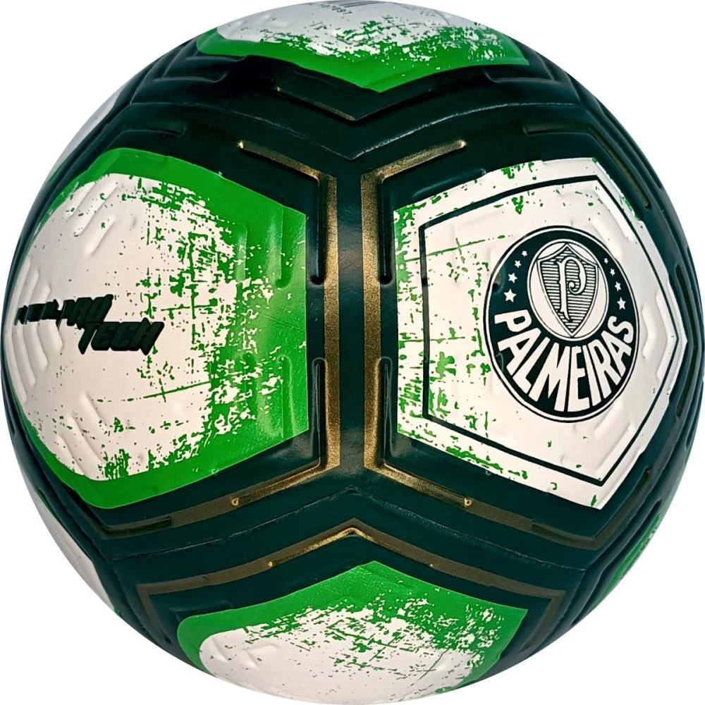 BOLA DE FUTEBOL PALMEIRAS PVC/PU N.5 NEON FUTEBOL E MAGIA (UNIDADE) - imagem 7