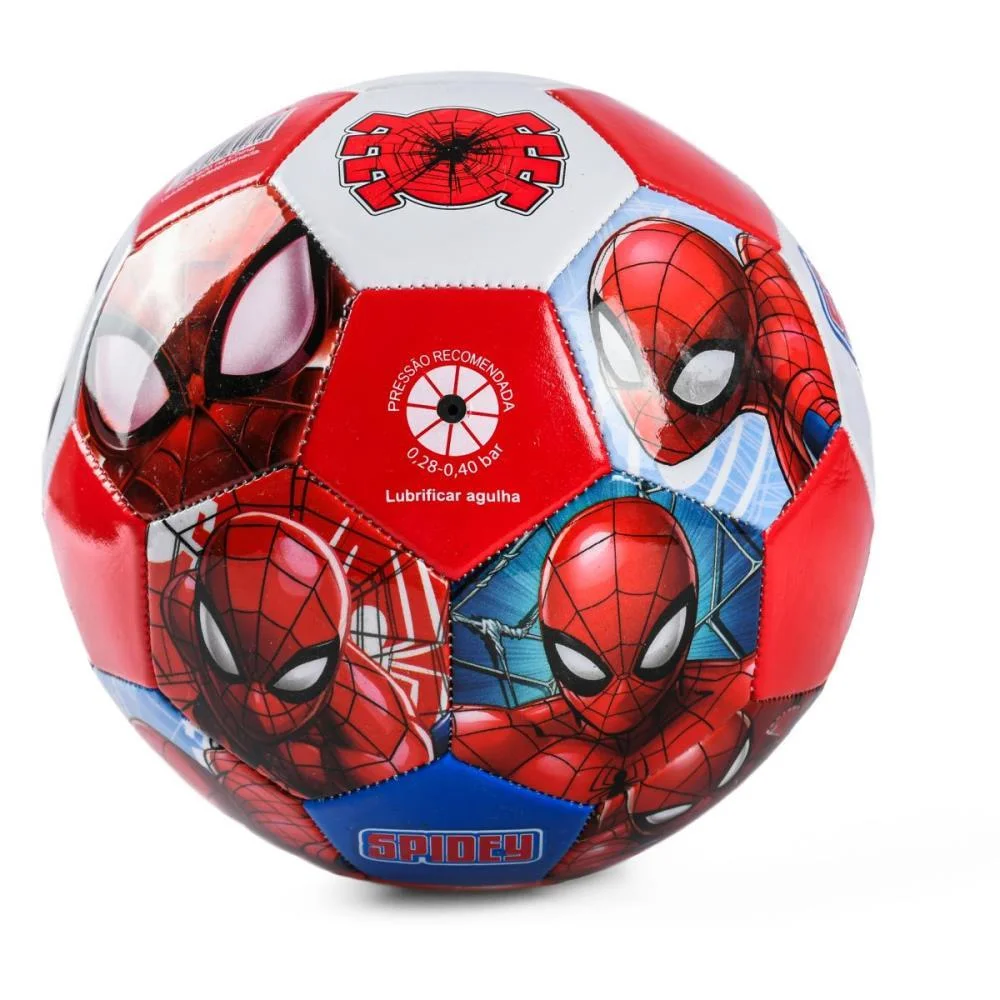 BOLA DE FUTEBOL SPIDER MAN N.05 385G BBR (UNIDADE) - imagem 3