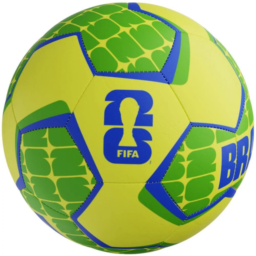 BOLA DE FUTEBOL BRASIL FIFA MUNDIAL 2026 N.5 SPORTCOM (UNIDADE) - imagem 4