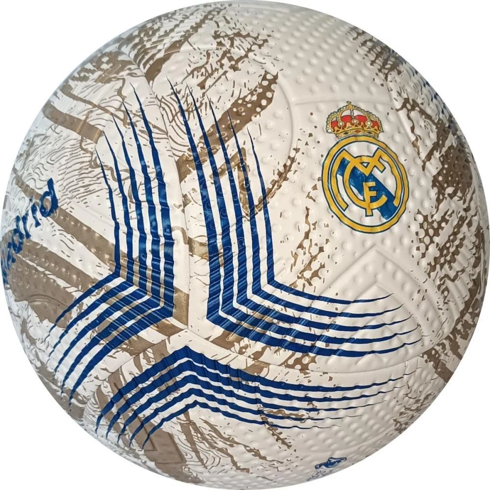 BOLA DE FUTEBOL REAL MADRID PVC/PU N.5 AZ/DOUR FUTEBOL E MAGIA (UNIDADE) - imagem 3