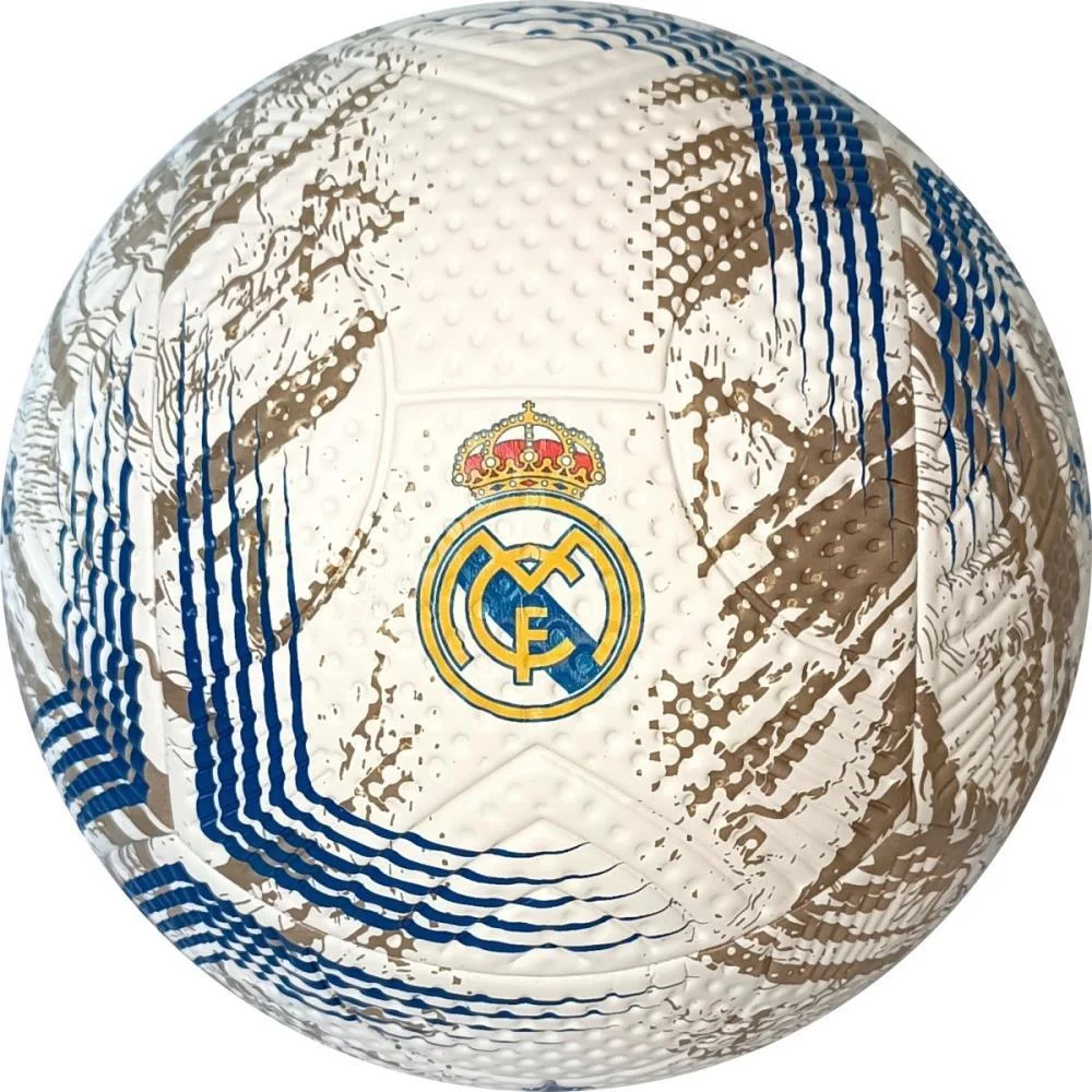 BOLA DE FUTEBOL REAL MADRID PVC/PU N.5 AZ/DOUR FUTEBOL E MAGIA (UNIDADE) - imagem 5