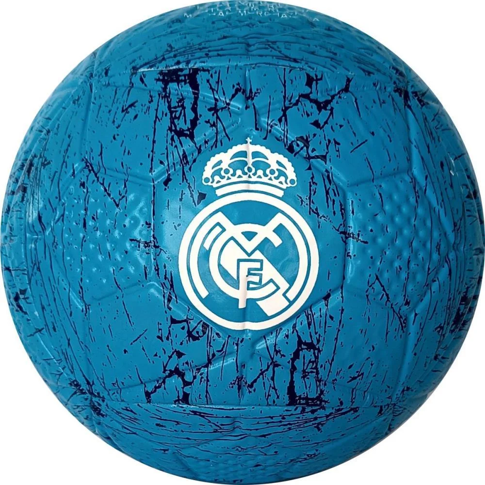 BOLA DE FUTEBOL REAL MADRID MINI AZ/BCO FUTEBOL E MAGIA (UNIDADE) - imagem 3