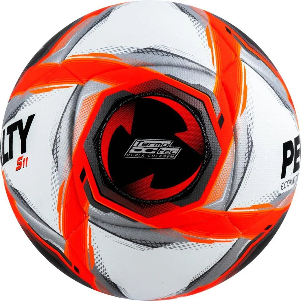 BOLA DE FUTEBOL DE CAMPO S11 ECOKNIT XXV BC-PT-LJ PENALTY (UNIDADE) - imagem 4