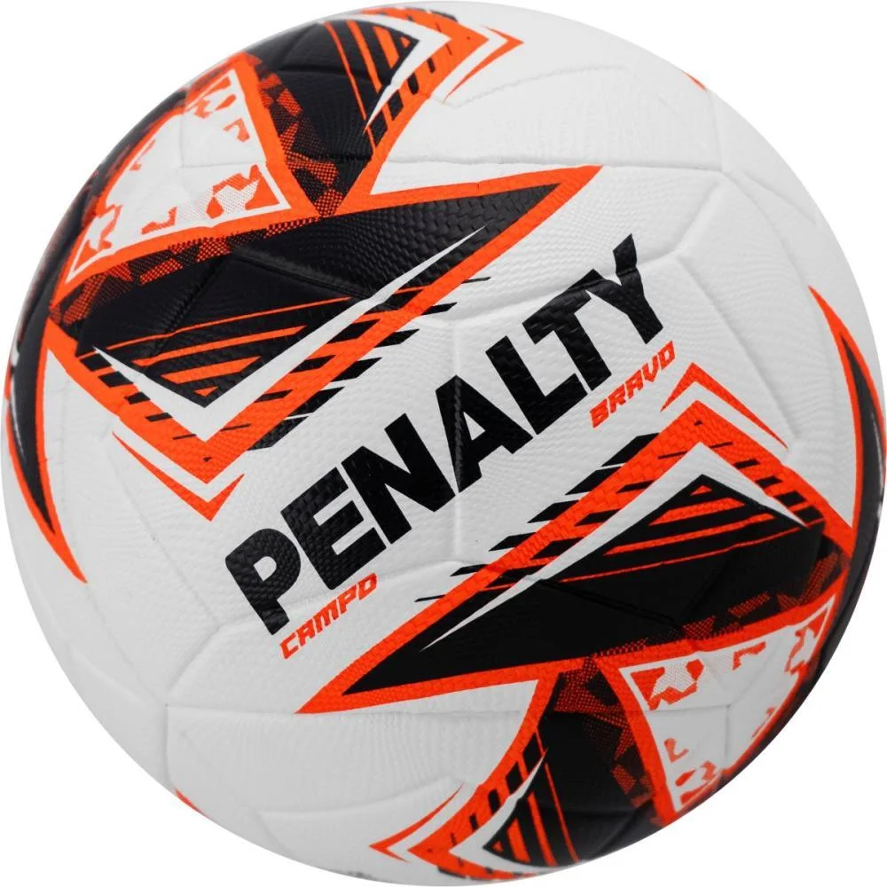 BOLA DE FUTEBOL DE CAMPO BRAVO XXV BR/LJ/PT PENALTY (UNIDADE) - imagem 4