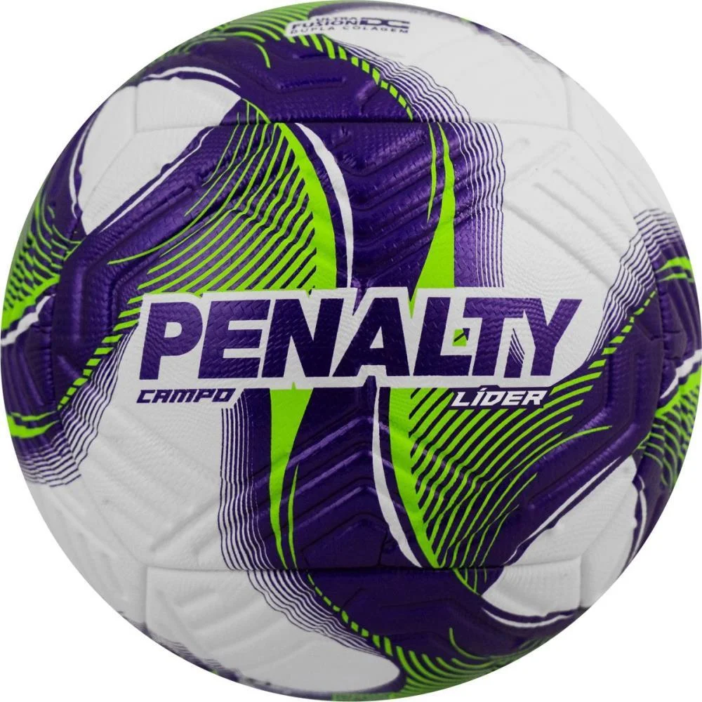 BOLA DE FUTEBOL DE CAMPO LIDER N4 XXV BC/VD/RX PENALTY (UNIDADE) - imagem 2