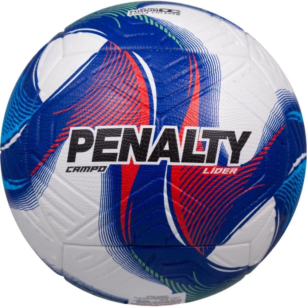 BOLA DE FUTEBOL DE CAMPO LIDER XXV BC-VM-AZ-VD PENALTY (UNIDADE) - imagem 2