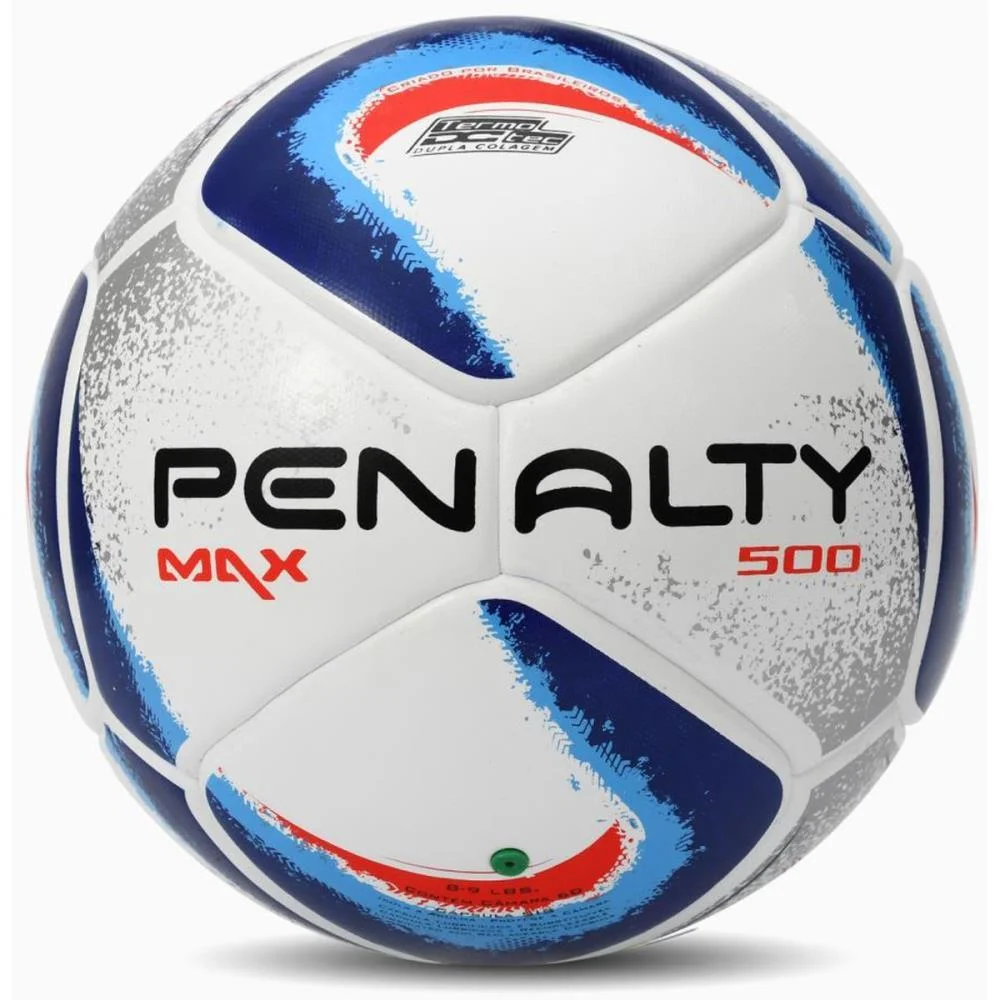 BOLA DE FUTSAL MAX 500 BC-AZ-VM PENALTY (UNIDADE) - imagem 2