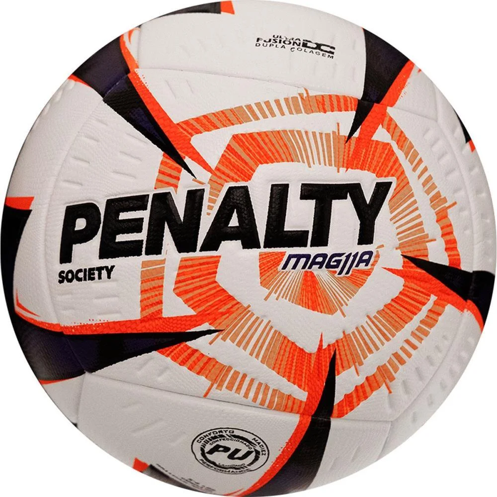 BOLA DE FUTEBOL SOCIETY MAG11A R2 XXVI BC-RX-LJ PENALTY (UNIDADE) - imagem 2