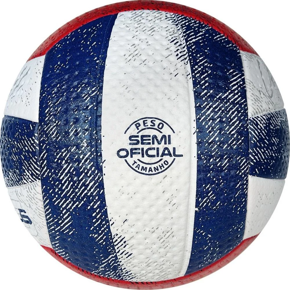 BOLA DE VOLEI PRO BALL PVC/PU 2.6 BR/AZ/VM FUTEBOL E MAGIA (UNIDADE) - imagem 4