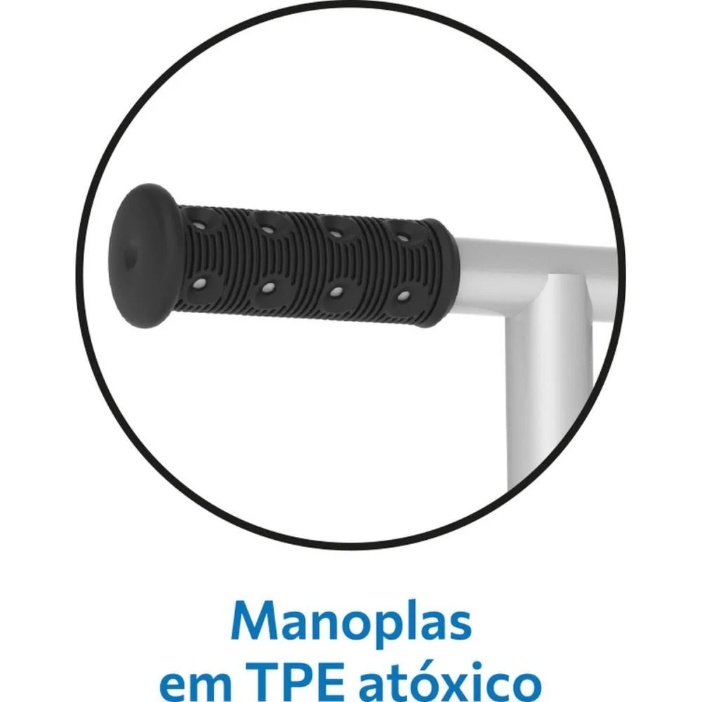 PATINETE SKATENET LED AJUSTAVEL AZ 80KG BANDEIRANTE (UNIDADE) - imagem 5